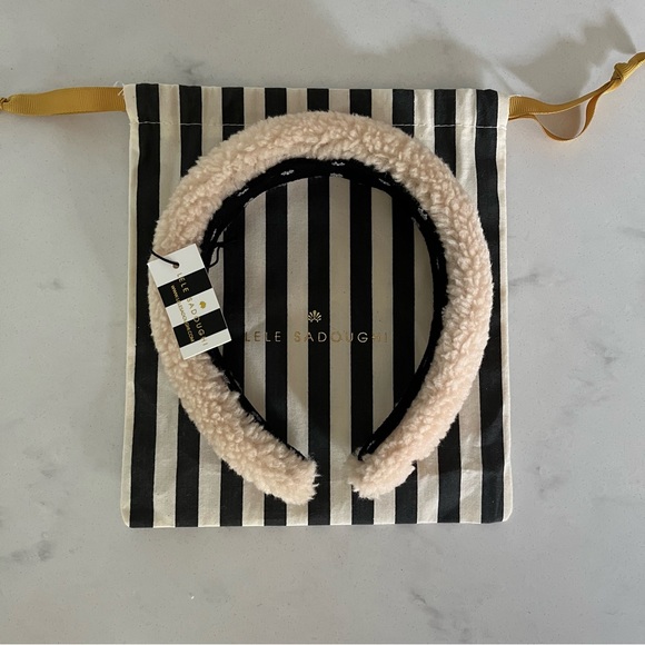Lele Sadoughi Accessories - NWT Lele Sadoughi Alice Faux Sherpa Headband